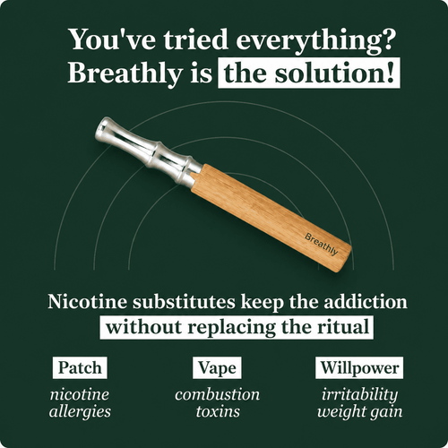 Breathly™ — Keep the ritual, lose the addiction